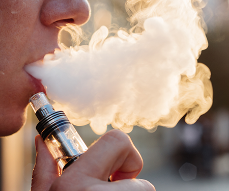 Inhalation directe pour gros volume